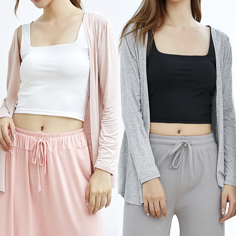 Einashop 2 Piece Bundle Themis Cotton Cardigan|,|