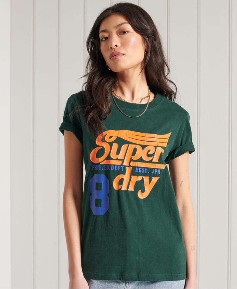 SuperDry Collegiate Cali State T-Shirt|,|