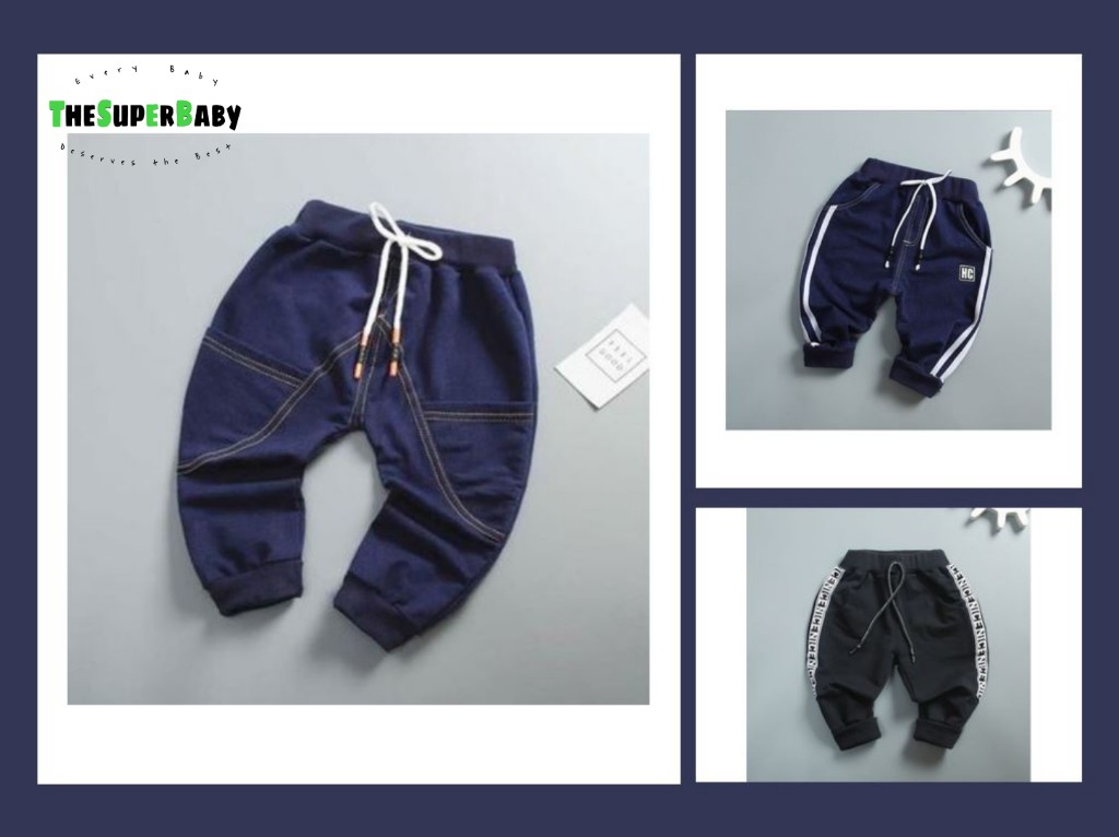 [SG Seller] Korea Fashion Long Pants for Boys (Quality Cotton)|,|