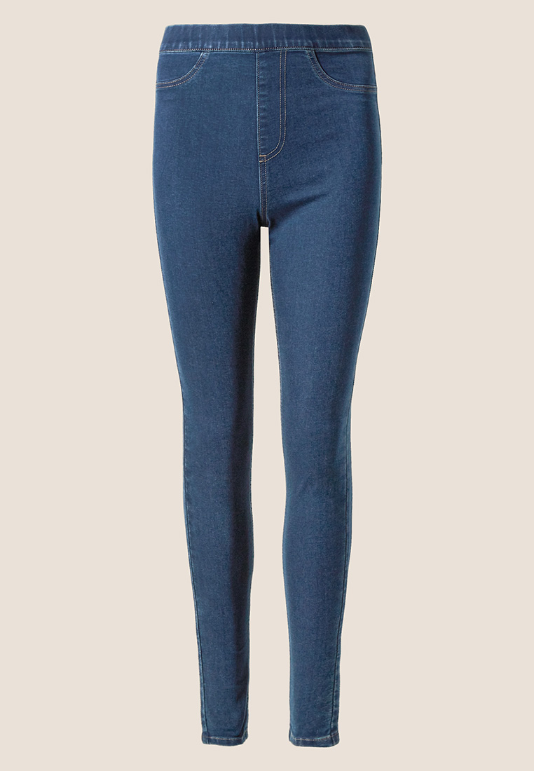 M&amp;S High Waisted Jeggings|,|