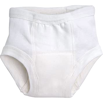 Under The Nile Organic Cotton Training Pants 2-4Y - Off White|,|