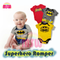 Baby Romper Marvel Super Hero Short Sleeve Baby Romper from new born to 24 months old Baby to Toddler Size Available Ironman Captain America Spiderman The Hulk|,|