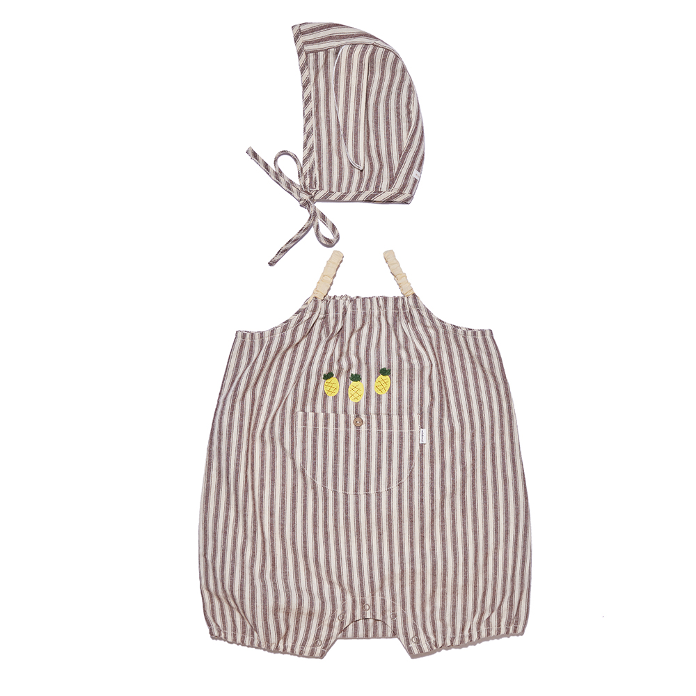 Minkmui | Baby Boys Pineapple jump-suit Littleground|,|