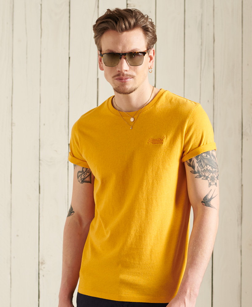 Superdry Organic Cotton Vintage Logo Embroidered T-Shirt|,|