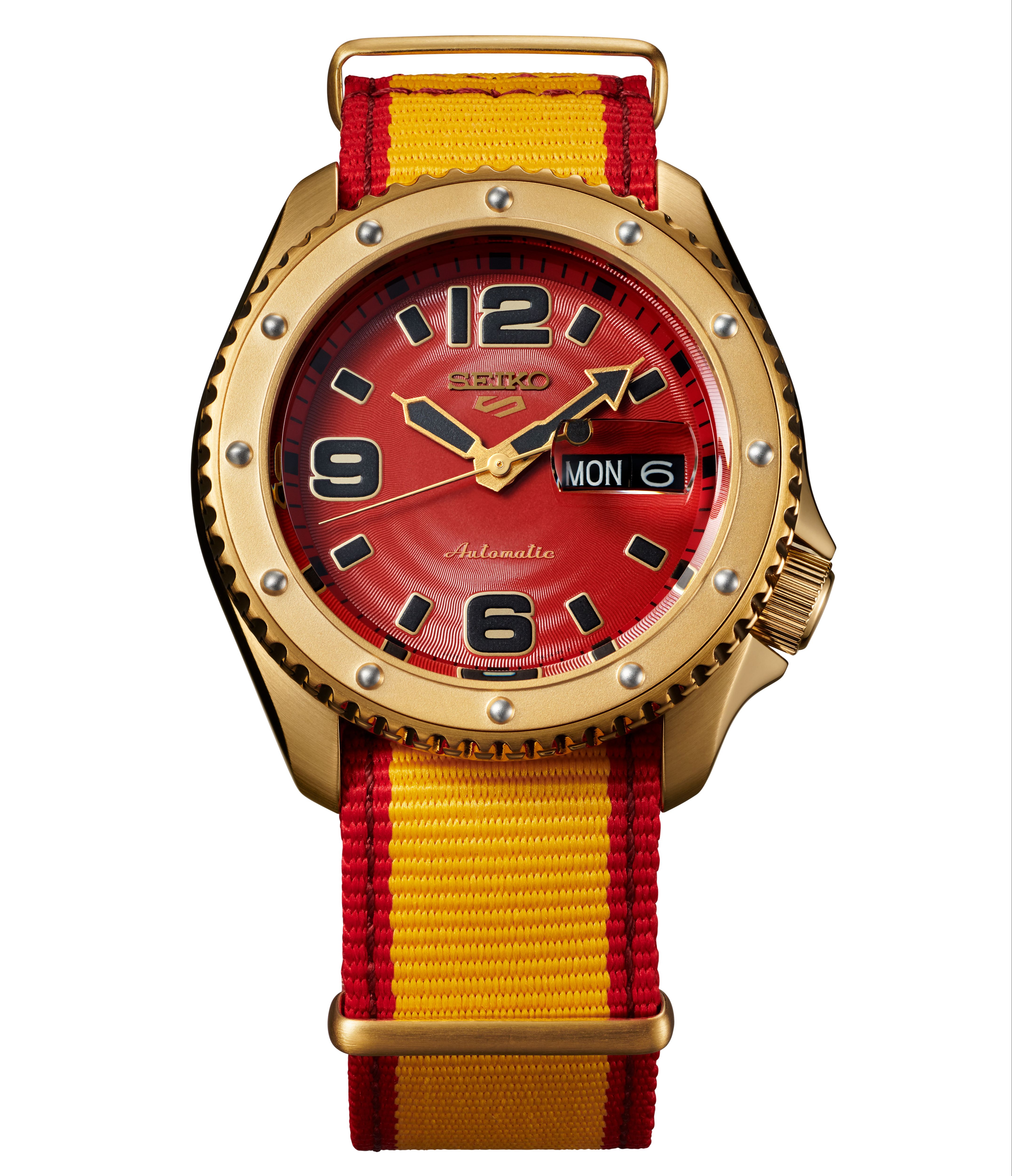 Seiko 5 Sports Street Fighter V Limited Edition - Zangief SRPF24K1|,|