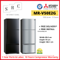 Mitsubishi MR-V50E2G 3-Doors Refrigerator 358L|,|