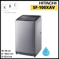 Hitachi SF-100XAV Inverter Top Load Washing Machine 10kg|,|