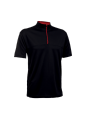 [Pre-Order] Black/Red Mandarin Collar Dri Fit|,|