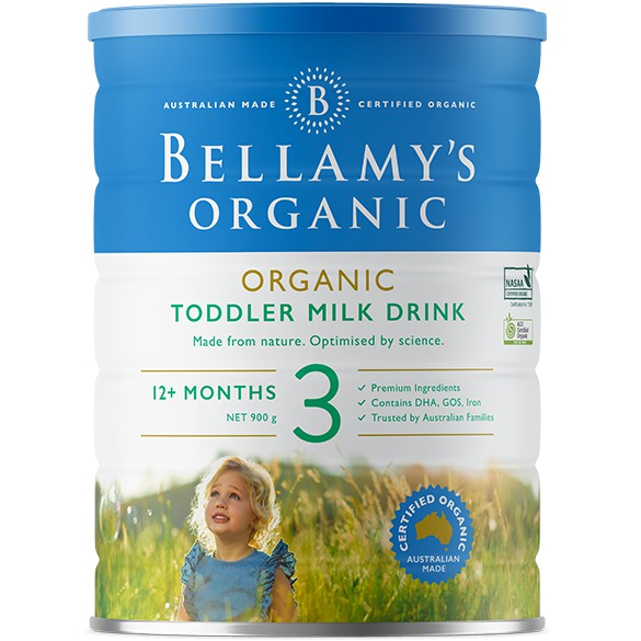 Bellamy&#x27;s ORGANIC STEP 3 TODDLER MILK DRINK [6 TINS BUNDLE)|,|