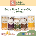 Double Happiness Baby Rice Stick/ Rice Puffs/ Baby Snacks 50g (6 mths)|,|