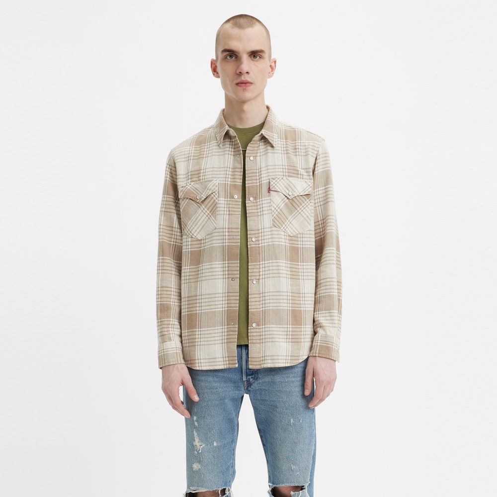Levi&#x27;s® Men&#x27;s Relaxed Fit Western Shirt A1919-0028|,|