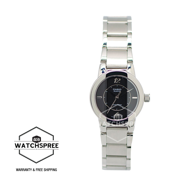 [Watchspree] Casio Ladies&#x27; Standard Analog Silver Stainless Steel Band Watch LTP1230D-1C LTP-1230D-1C|,|