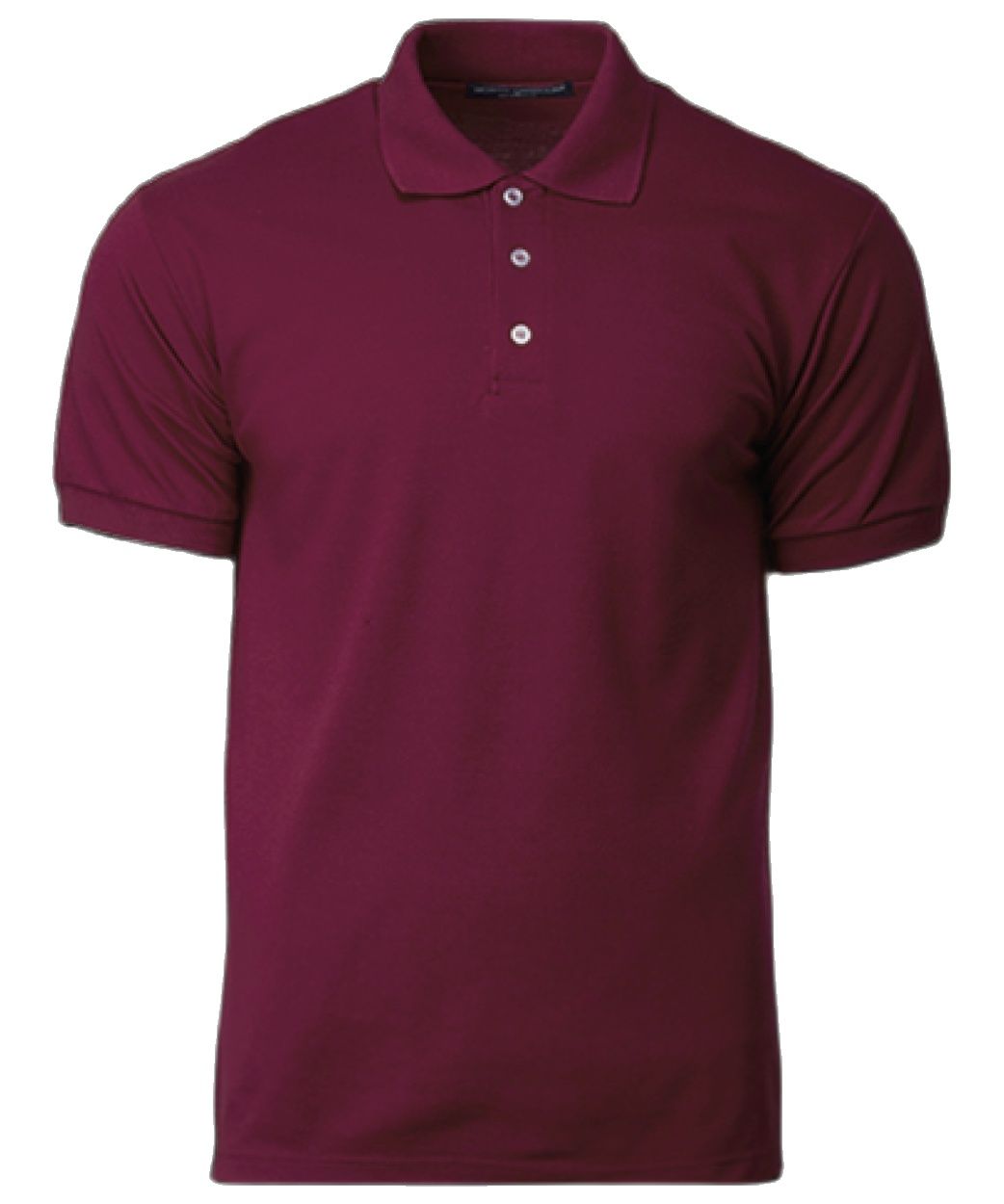 [Pre-Order] Maroon Soft Touch Polo Collar Shirt (NHB2400)|,|