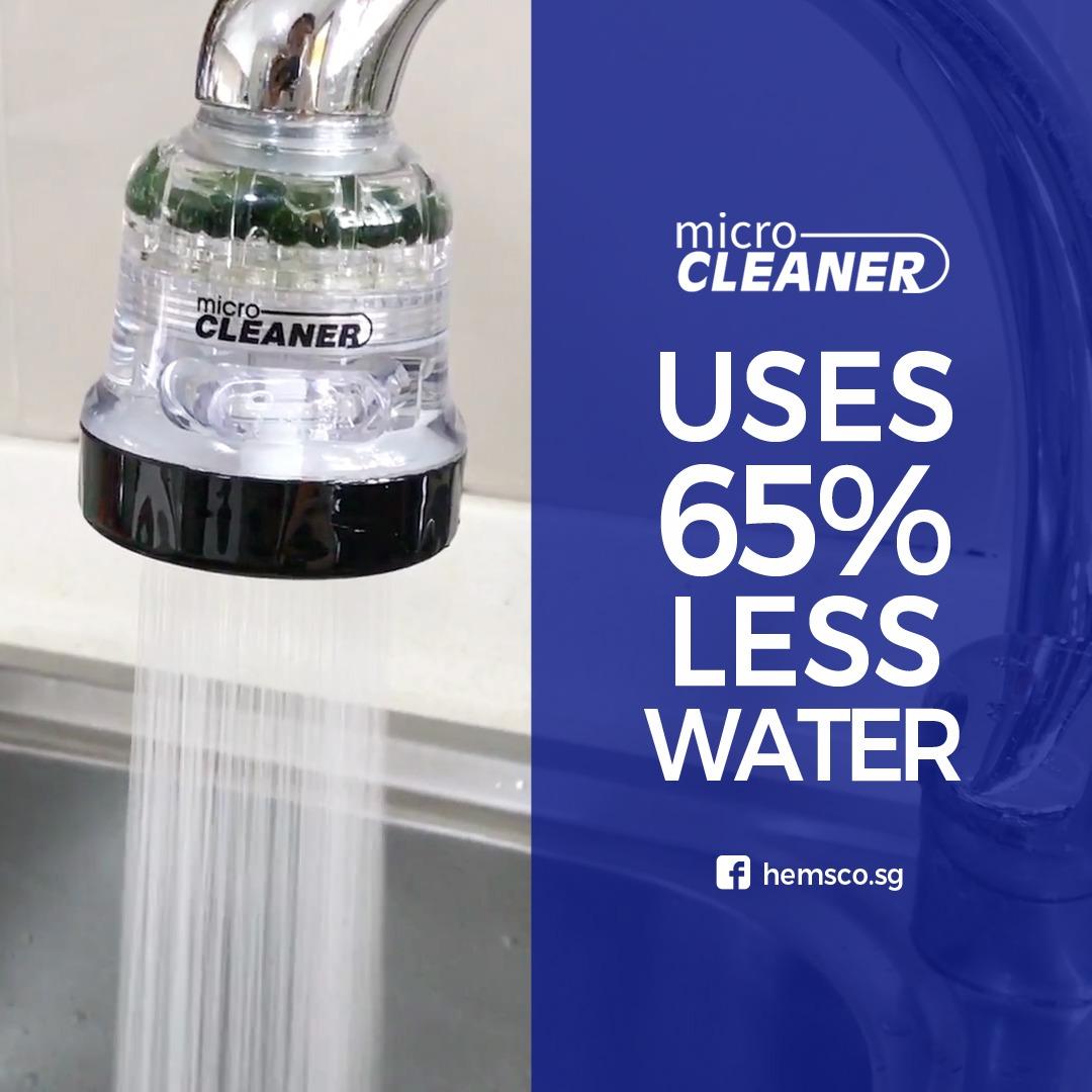 65% Water Saving Kitchen Sink Filter Tap Microcleaner|,|