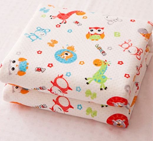 Baby Mattress Protector Waterproof (73cm x 100cm) 4 Layers Mattress Protector Baby Cot Sheet Newborn Changing Mat Baby Urine Pad Foldable and Portable|,|