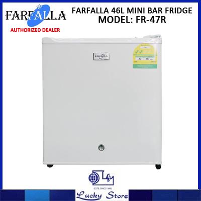 (Bulky) FARFALLA FR-47R 46L MINI BAR FRIDGE WITH LOCK, 2 TICKS, FREE DELIVERY|,|