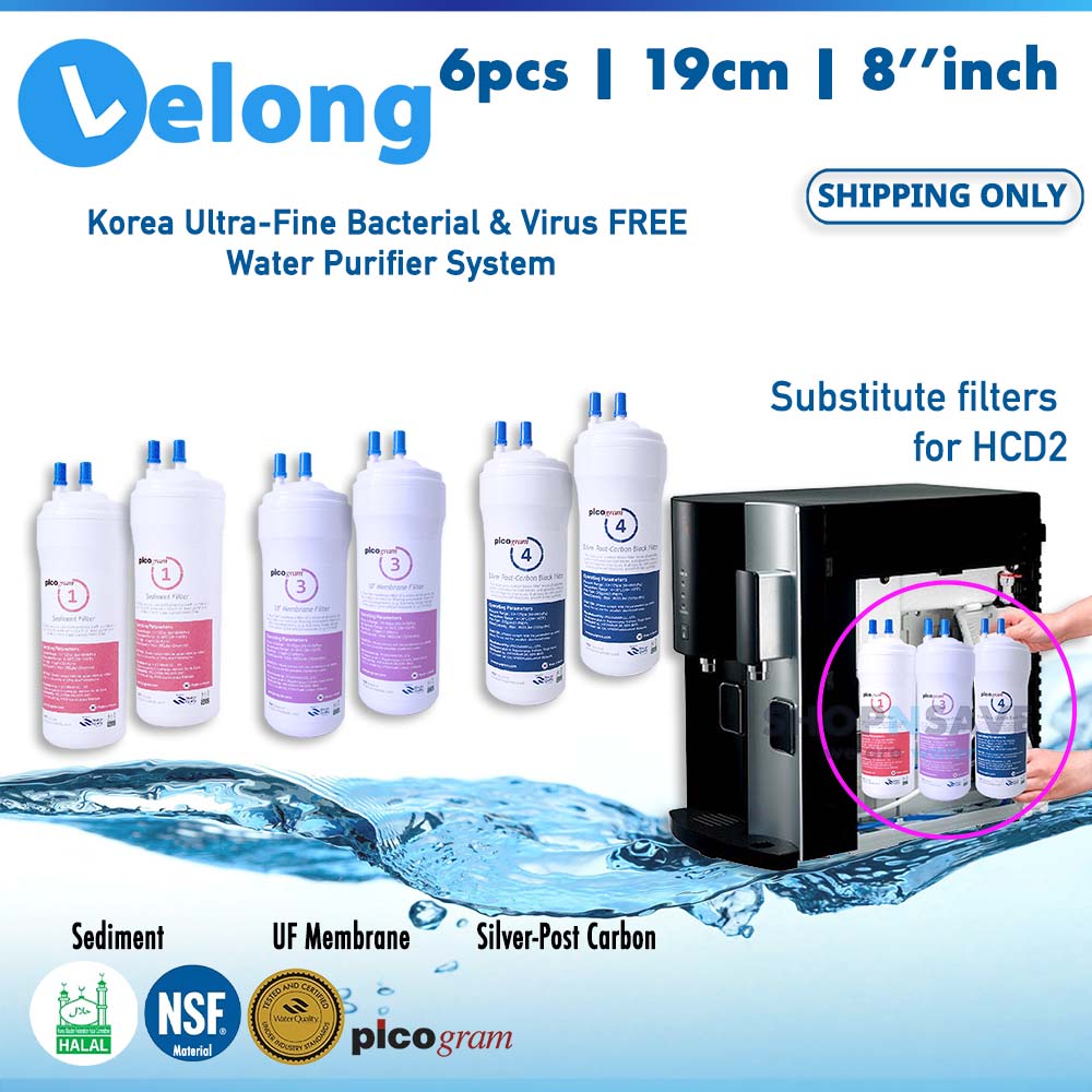 LELONG Singapore 2 years package, 6 Filters substitute 3m hcd2 water dispenser, 3m hcd2 water filter, ap2-c405-sg, ap2-c405-sg, alternative high quality ultra-fine filtration system 3m hcd2 water puri