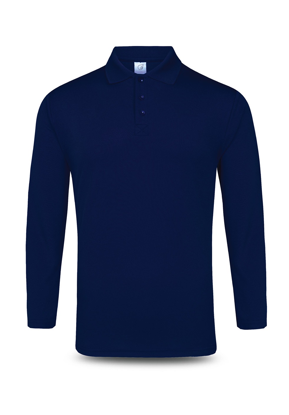 [Pre-order] Navy Blue Anti-Odour Dri Fit Long Sleeve Polo T-Shirt (XS - 5XL)|,|